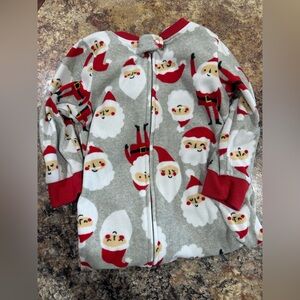 Santa footed sleeper